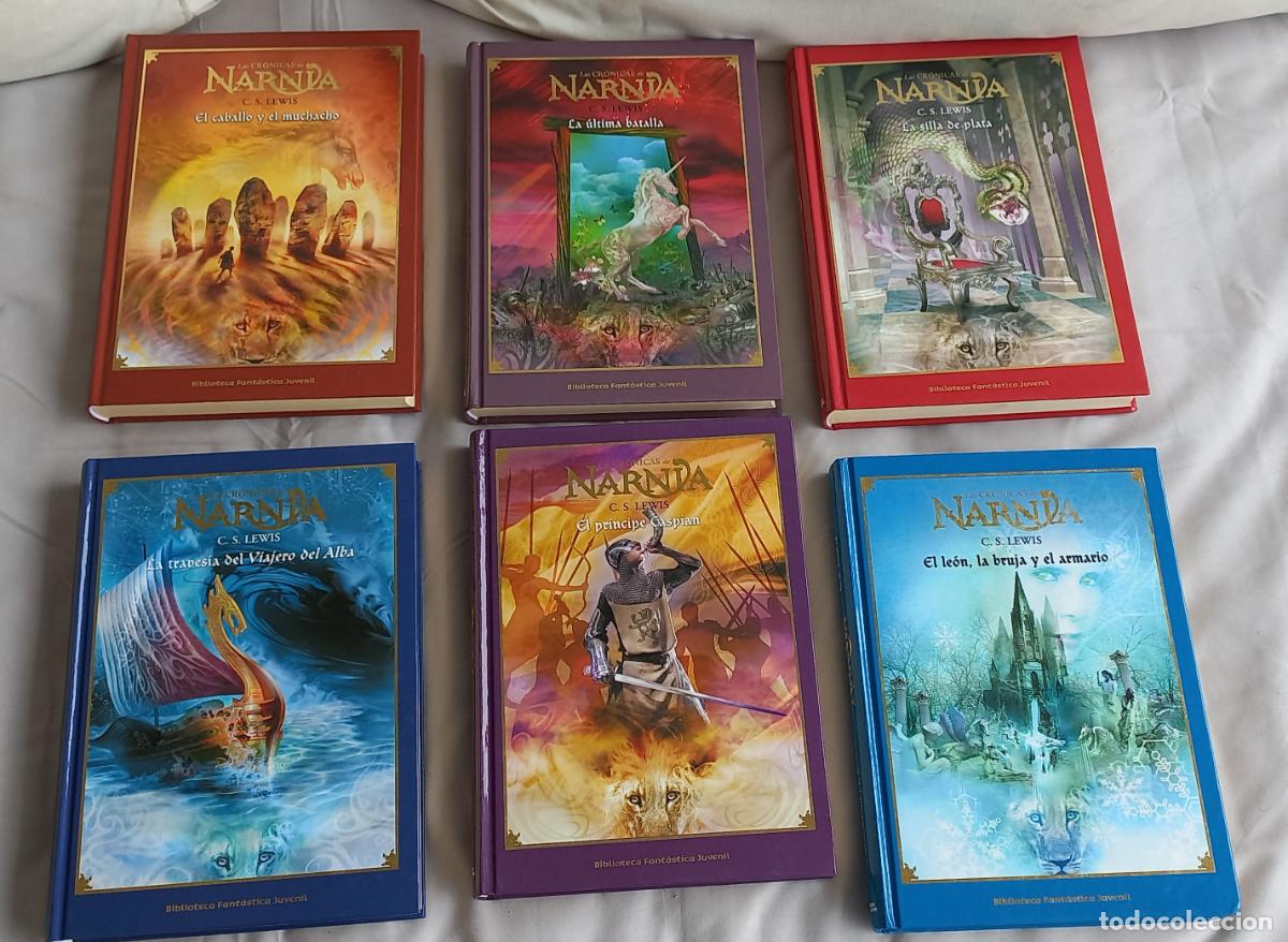 Libros de segunda mano: LAS CRONICAS DE NARNIA. C S LEWIS 6 LIBROS BIBLIOTECA FANTASTICA JUVENIL PLANETA TAPA DURA