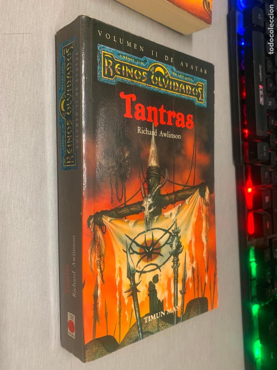 Libros de segunda mano: TANTRAS / RICHARD AWLINSON / VOLUMEN II DE AVATAR - REINOS OLVIDADOS / TIMUN MAS 1992