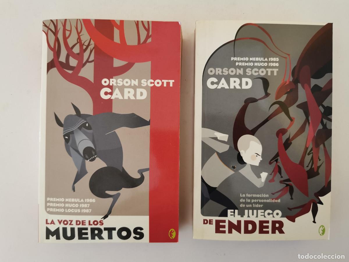Libri di seconda mano: El juego de Ender + La voz de los muertos. Orson Scott Card