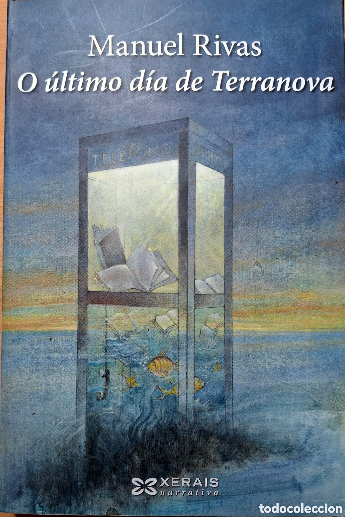 Libros de segunda mano: MANUEL RIVAS, O &uacute;ltimo dia de Terranova. Xerais 1&ordf; ed. 2015