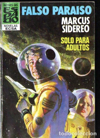 Libros de segunda mano: HEROES ESPACIO ECSA N&ordm; 9 : MARCUS SIDEREO - FALSO PARAISO (1980)