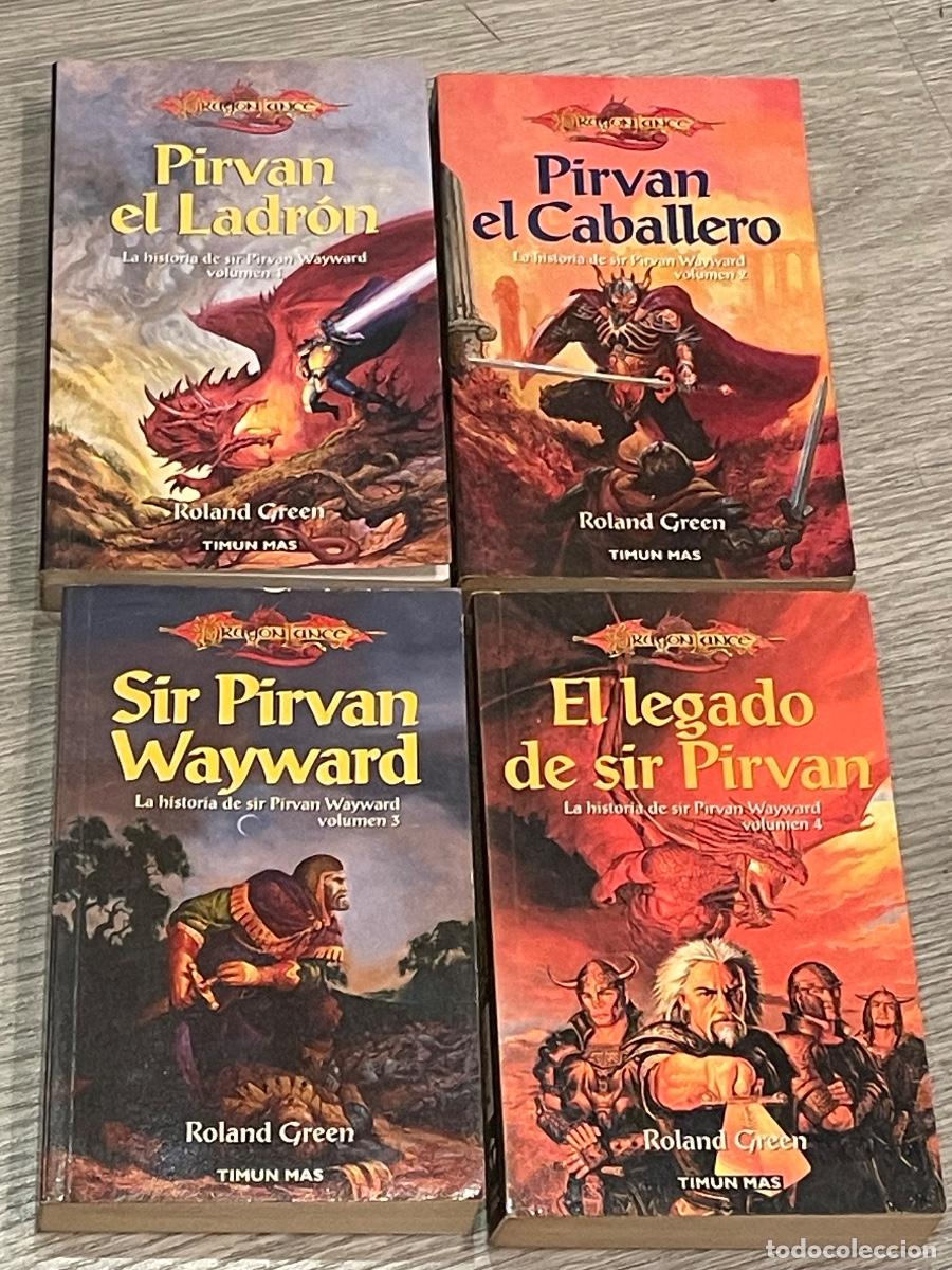 Libros de segunda mano: DRAGONLANCE - LA HISTORIA DE SIR PIRVAN WAYWARD - 4 VOLS. COMPLETA - ROLAND GREEN - TIMUN MAS 20022