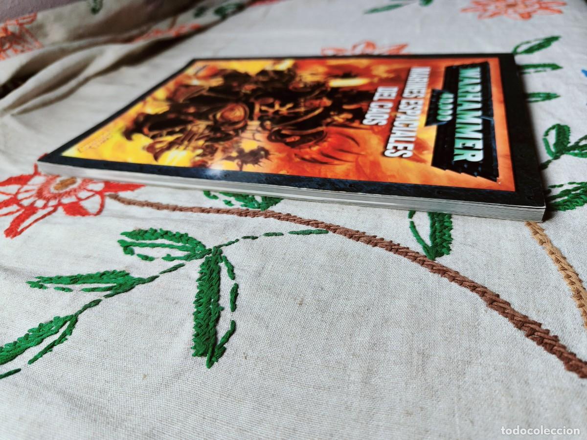 Libros de segunda mano: Codex marines espaciales caos. Warhammer. Games Workshop. Suplemento. Codex. - Foto 4