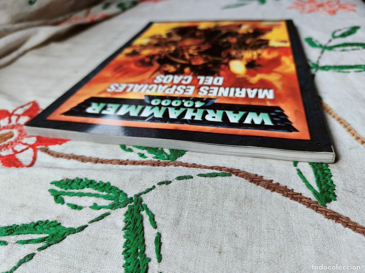 Libros de segunda mano: Codex marines espaciales caos. Warhammer. Games Workshop. Suplemento. Codex. - Foto 6