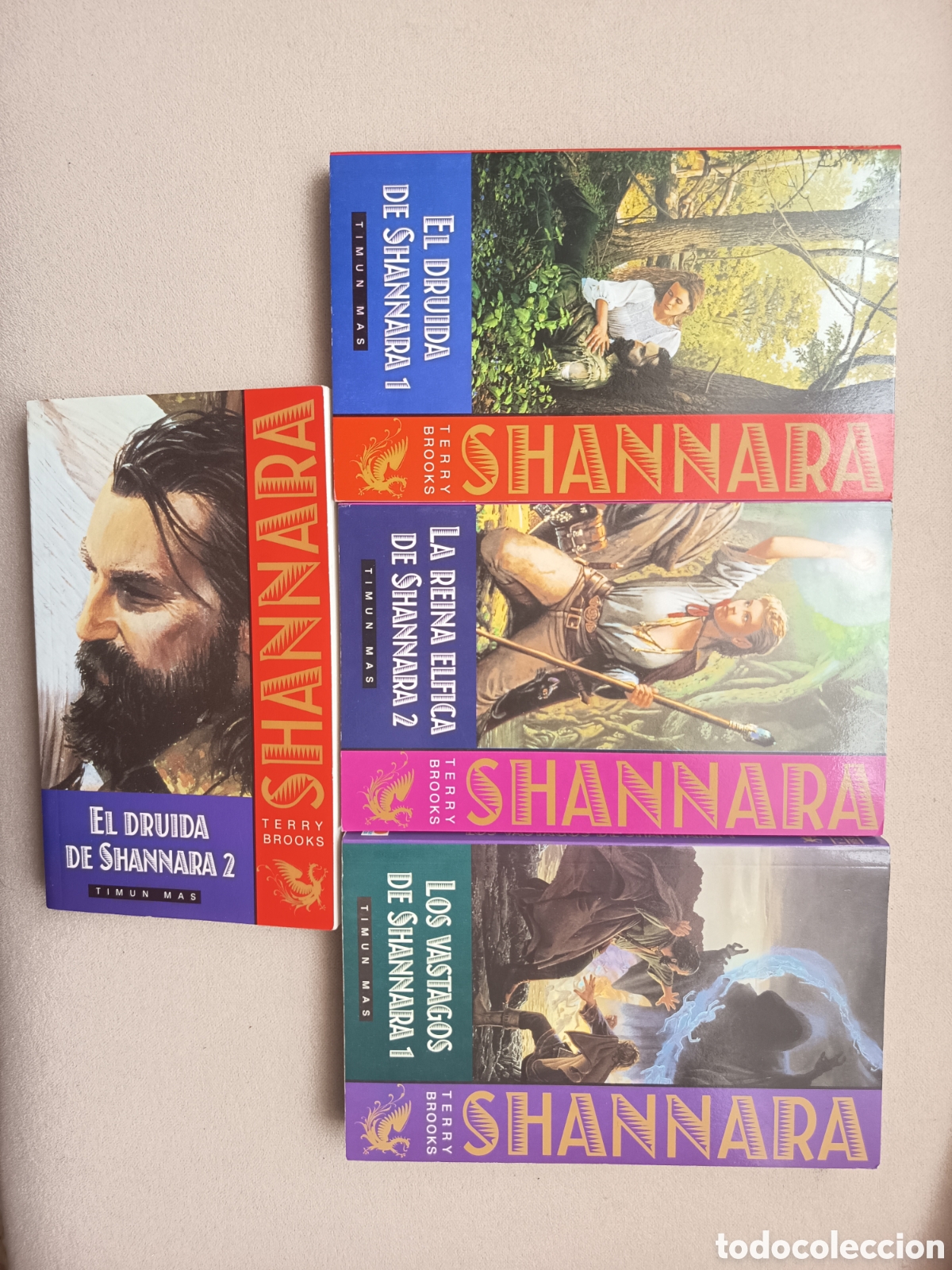 Libros de segunda mano: Saga Shannara de Terry Brooks 4 libros