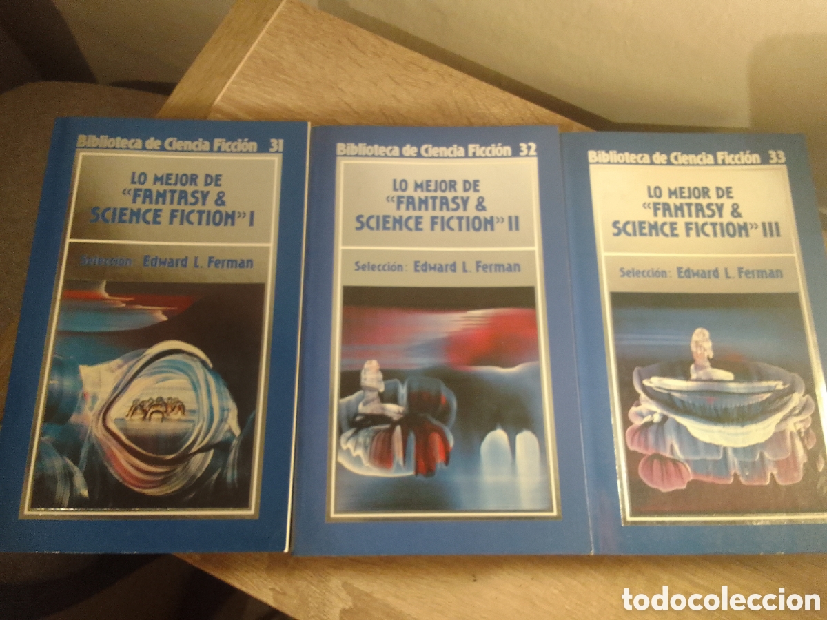 Libros de segunda mano: Lo Mejor de Fantasy Science Fiction I II III Orbis 31 32 y 33