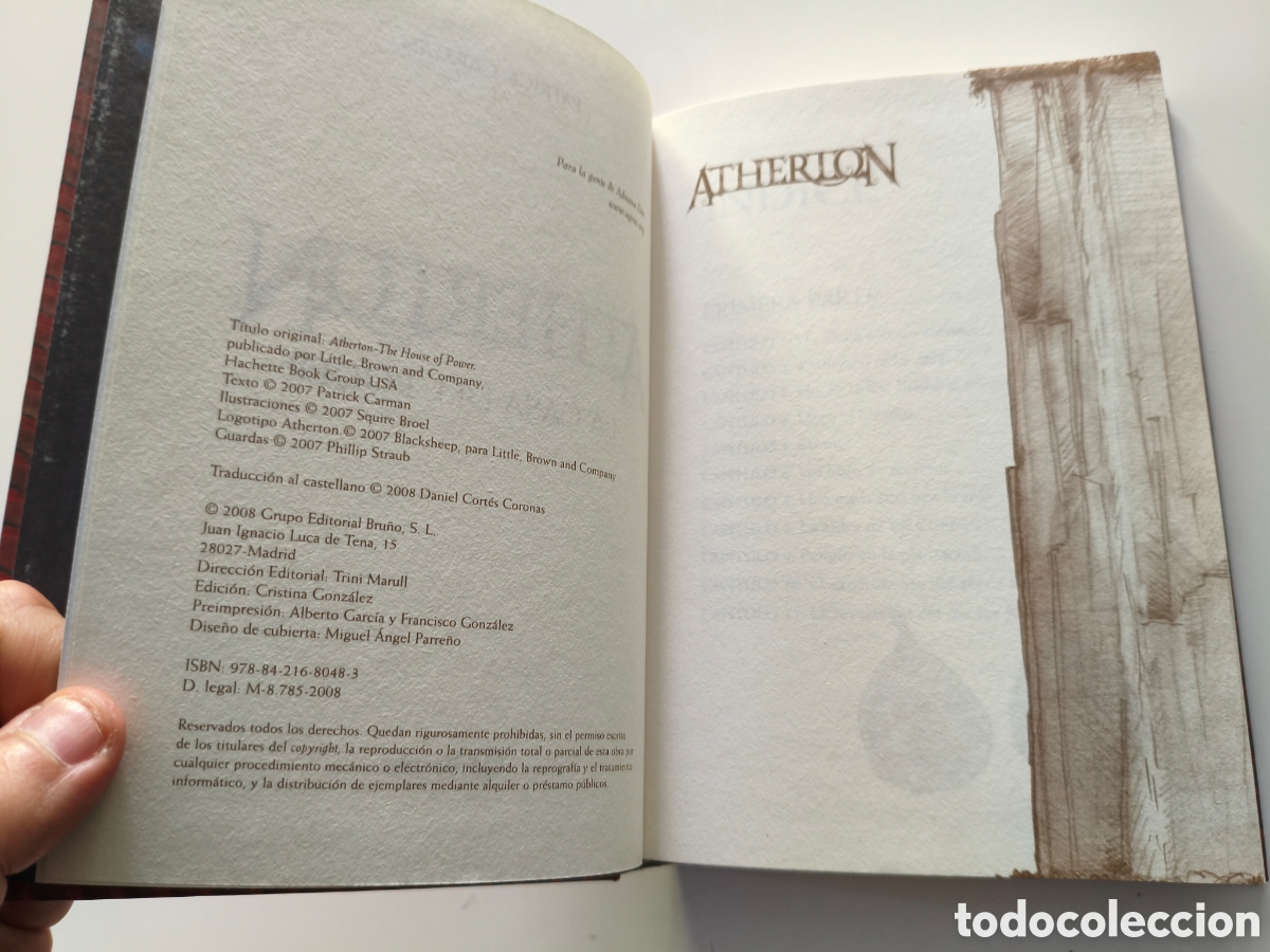 Libros de segunda mano: 938 - Atherton: La Casa del Poder - Foto 5