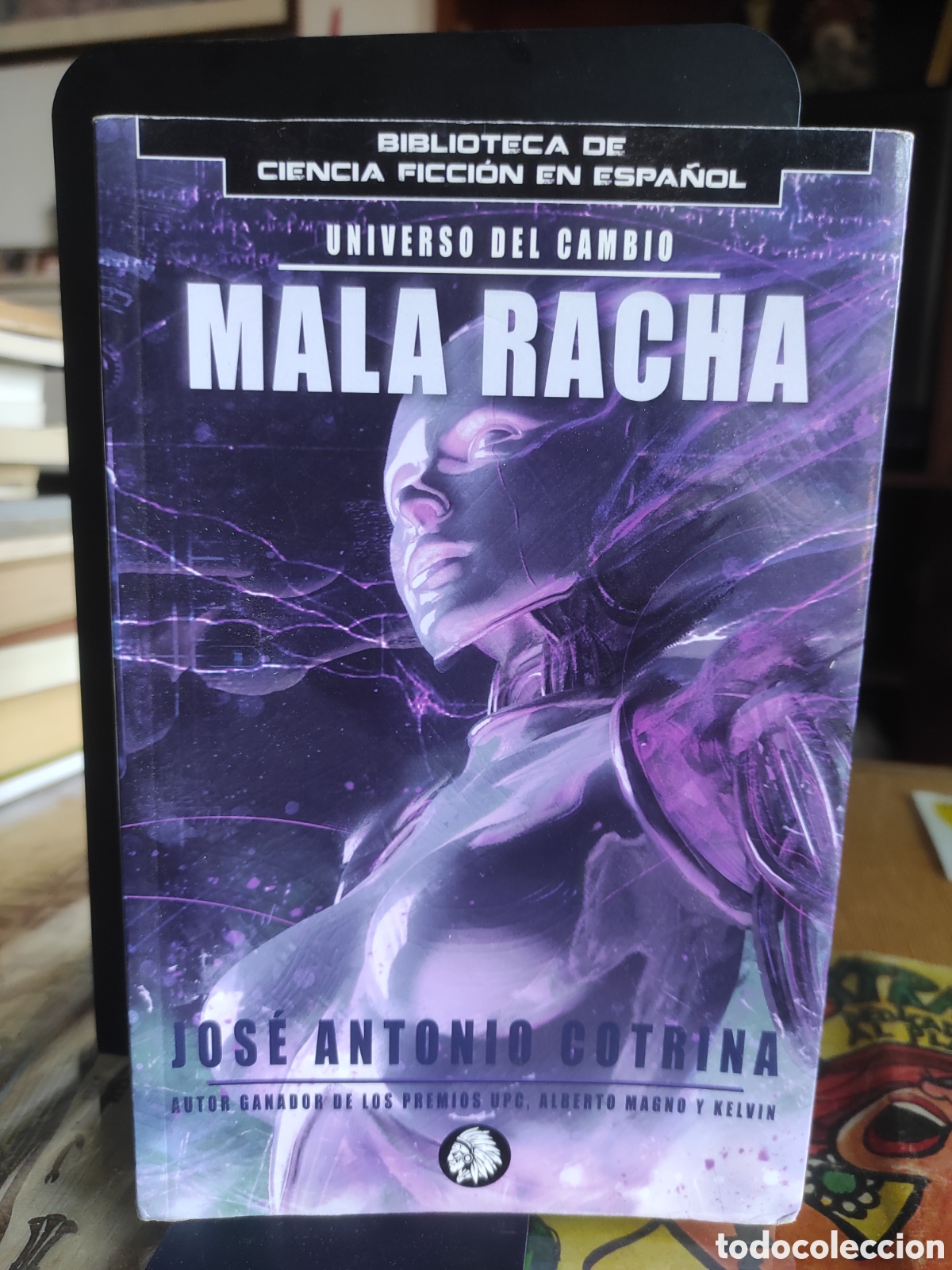 Libros de segunda mano: Mala racha: Cotrina, Jos&eacute; Antonio. 1&deg; Ed. (FIRMADO POR AUTOR)
