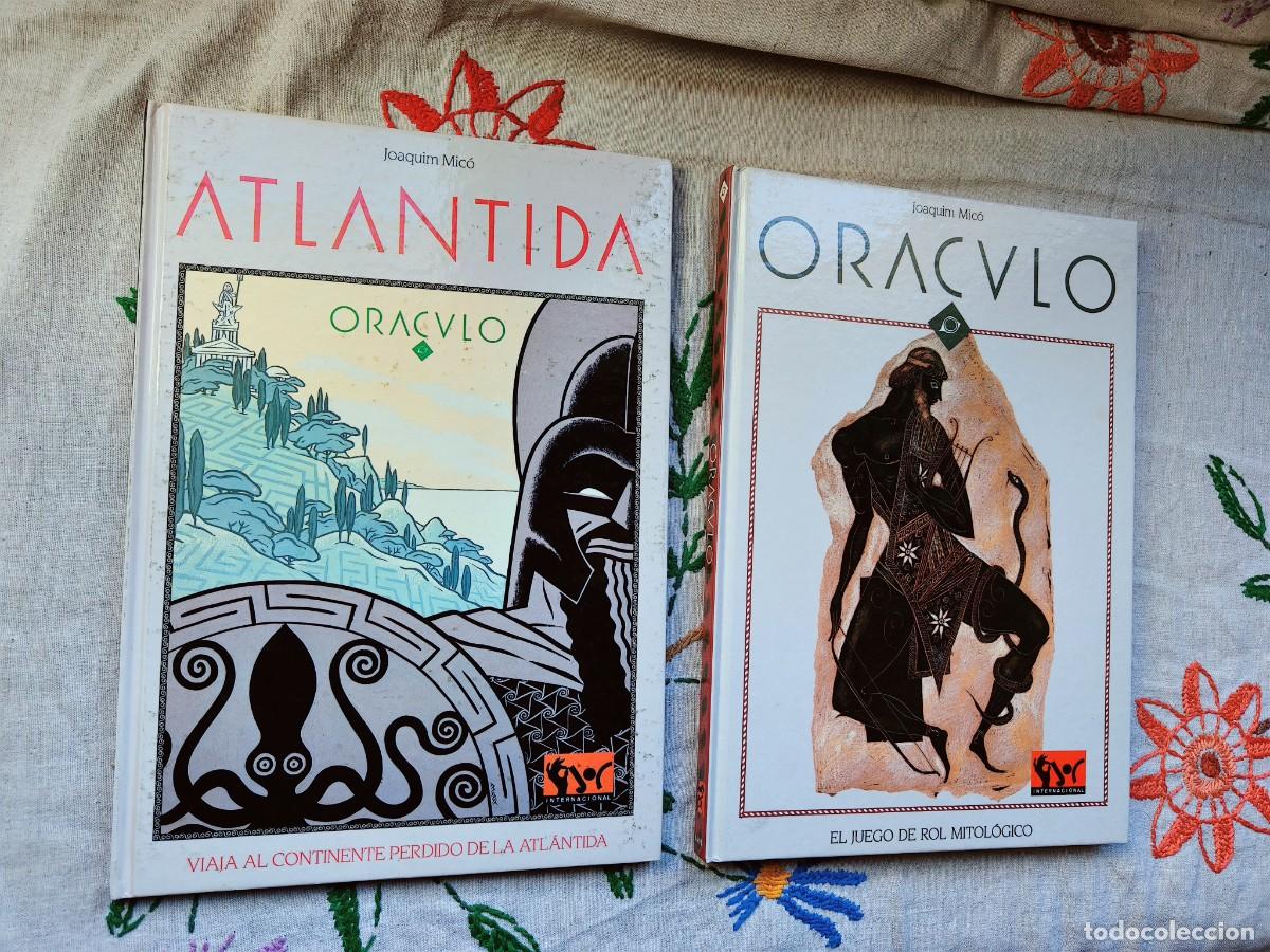 Libros de segunda mano: Atl&aacute;ntida y Or&aacute;culo. El juego de rol Mitol&oacute;gico y Continente perdido Atl&aacute;ntida. Joc
