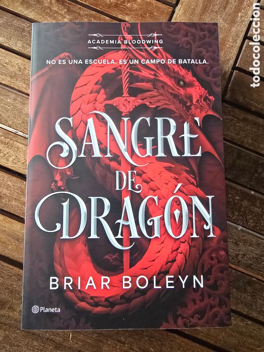 Libros de segunda mano: Sangre de drag&oacute;n (Academia Bloodwing 1) Briar Boleyn PLANETA 2026 novela fantasia Bestseller