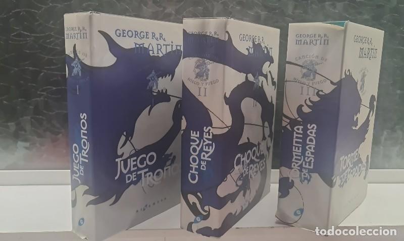 Libros de segunda mano: Juego de Tronos: Canci&oacute;n de Hielo y Fuego. Vol. I - III - Martin, George R.R. - Ediciones Gigamesh
