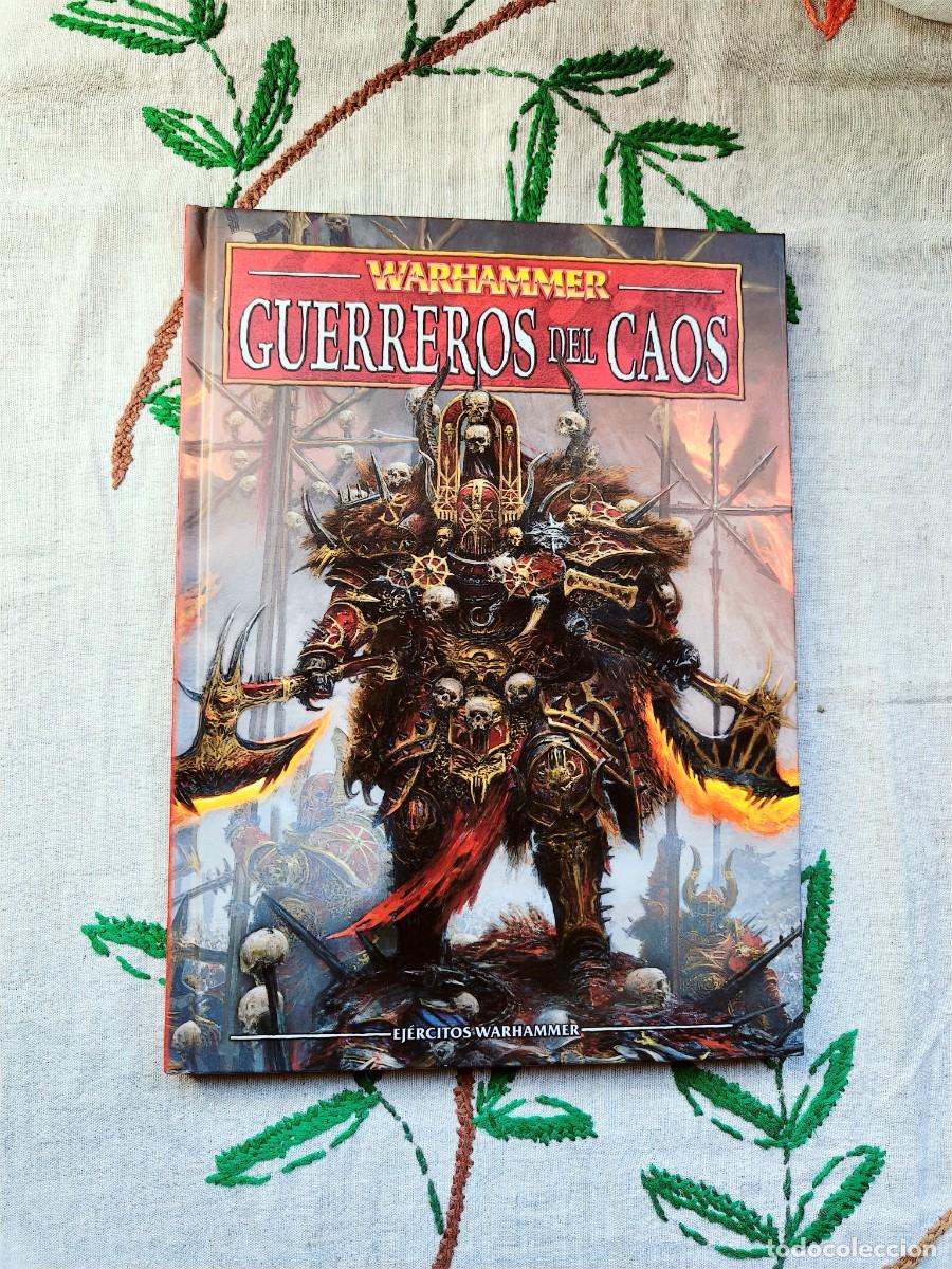 Libros de segunda mano: Ejercitos Warhammer. Guerreros del Caos. Games Workshop. Suplemento, Codex
