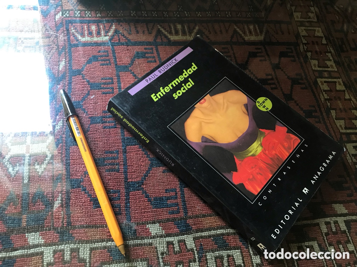 Libros de segunda mano: Enfermedad social. Paul Rudnick. Anagrama. Contrase&ntilde;as n&ordm; 133
