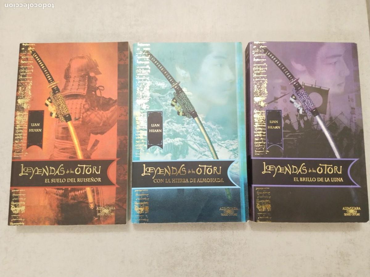 Libros de segunda mano: LEYENDAS DE LOS OTORI I II III, SUELO DEL RUISE&Ntilde;OR CON LA HIERBA ALMOHADA BRILLO LUNA ALFAGUARA