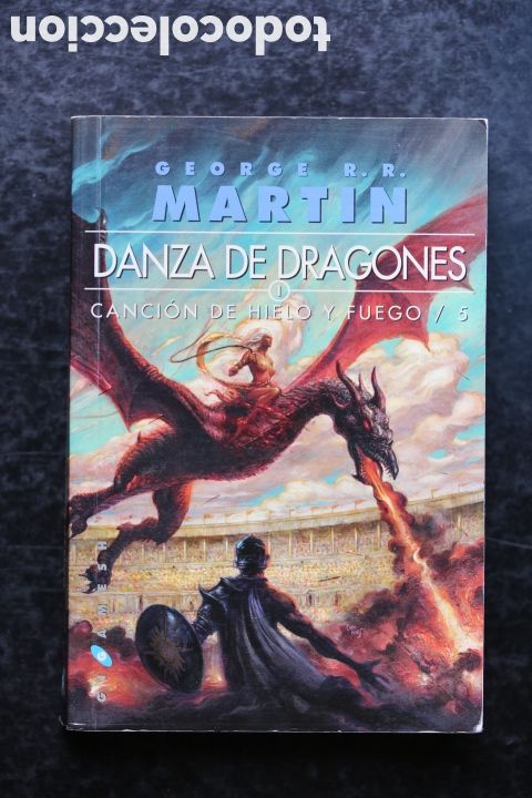 Libros de segunda mano: DANZA DE DRAGONES: Canci&oacute;n de Hielo y Fuego I. Primer tomo 1. Gigamesh. Primera Edici&oacute;n 2013