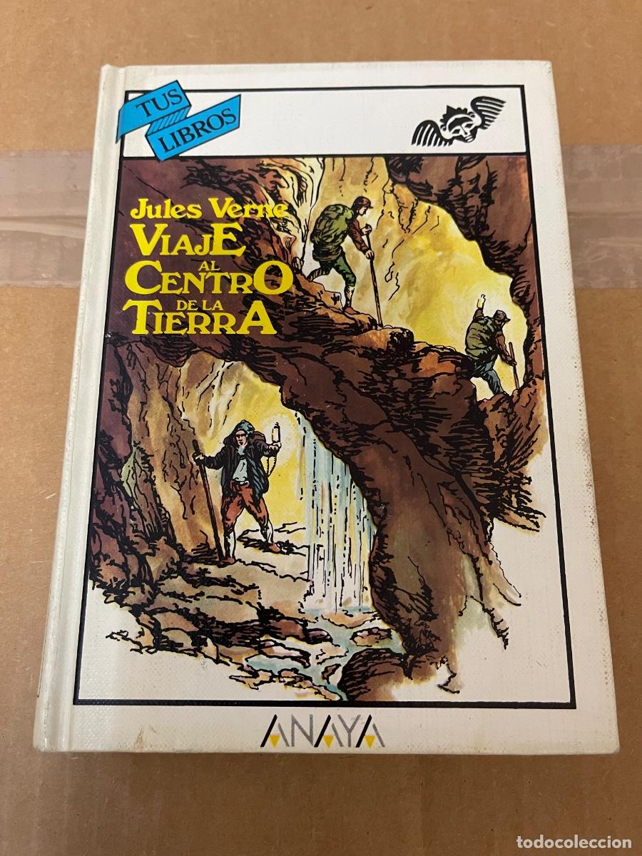 Libros de segunda mano: Viaje al centro de la Tierra. Julio Verne. Anaya, colecci&oacute;n tus libros 1988