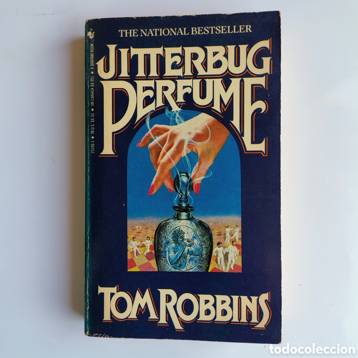 Libros de segunda mano: Jitterbug Perfume by Tom Robbins &ndash; Bantam Books Edition (USA)