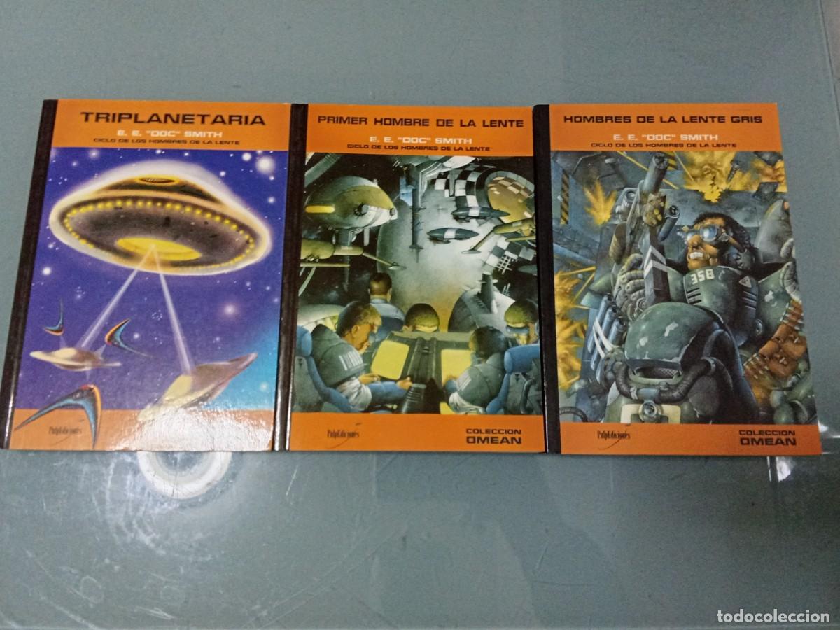 Libros de segunda mano: CICLO DE LOS HOMBRES DE LA LENTE - E E Doc Smith. 3 tomos.