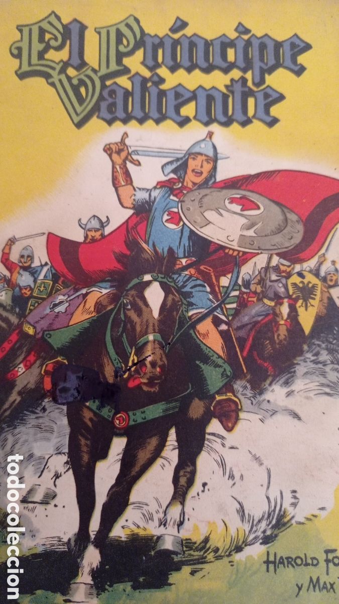 Libros de segunda mano: El Pr&iacute;ncie Valiente. Harold Foster Y Max Tell 1953. Colecci&oacute;n Robin Hood