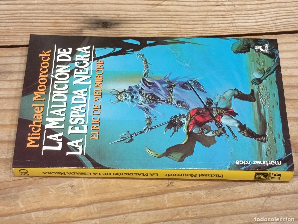 Libros de segunda mano: 1991 - MICHAEL MOORCOCK. La maldici&oacute;n de la espada negra