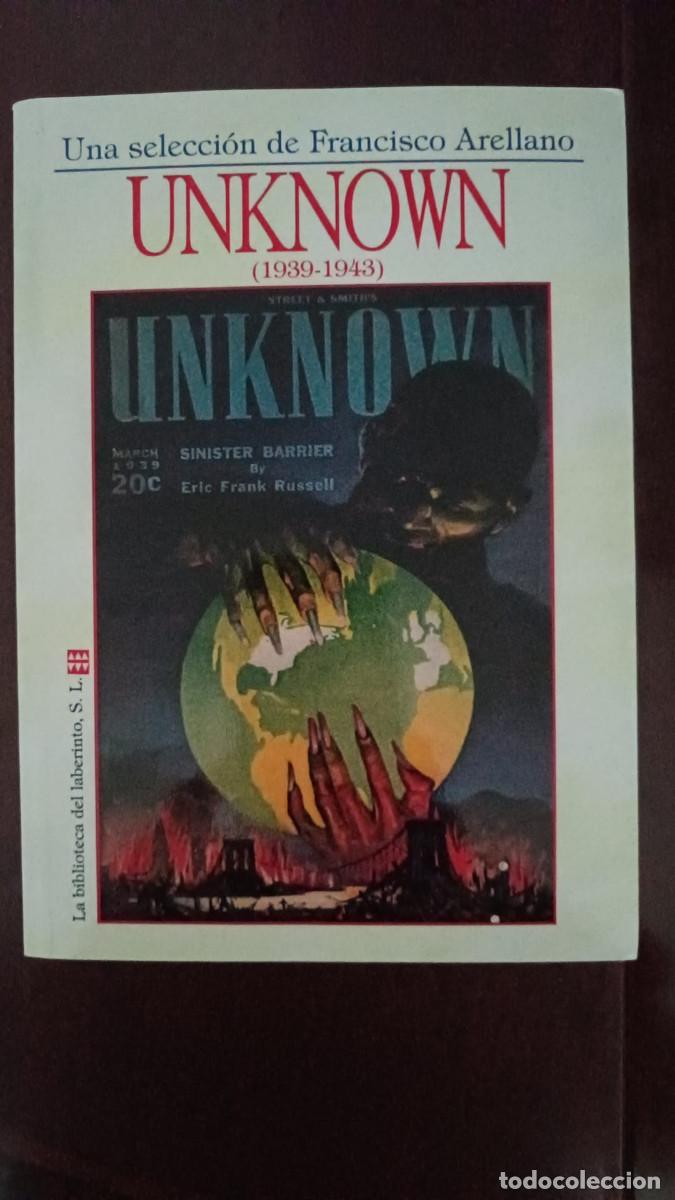 Libros de segunda mano: Unknown (1939-1943) Selecci&oacute;n Francisco Arellano La Biblioteca del Laberinto