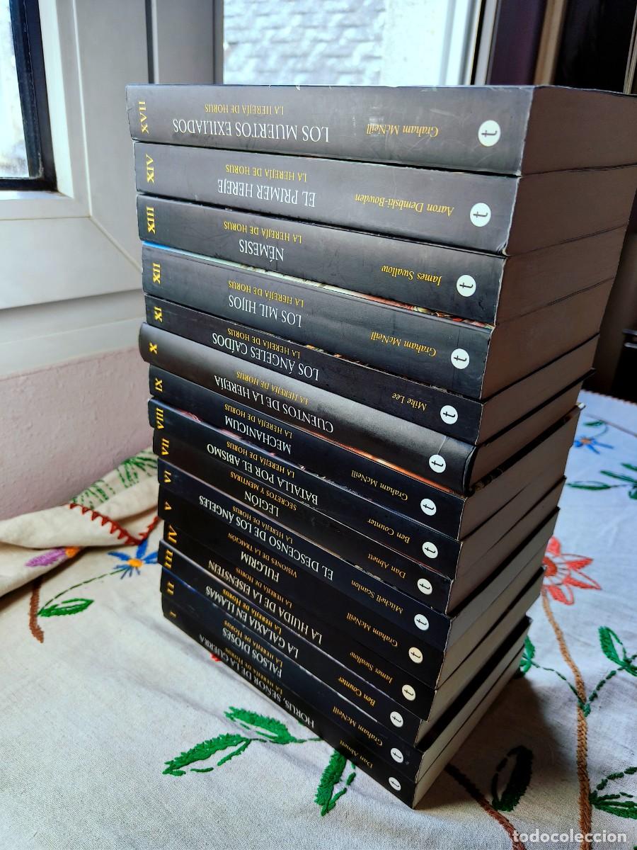 Libros de segunda mano: Herej&iacute;a Horus. Libros 1-14 y 17. Warhammer. Timun