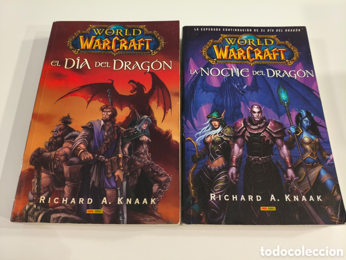 Libros de segunda mano: 952 - world of Warcraft la noche y el d&iacute;a del drag&oacute;n