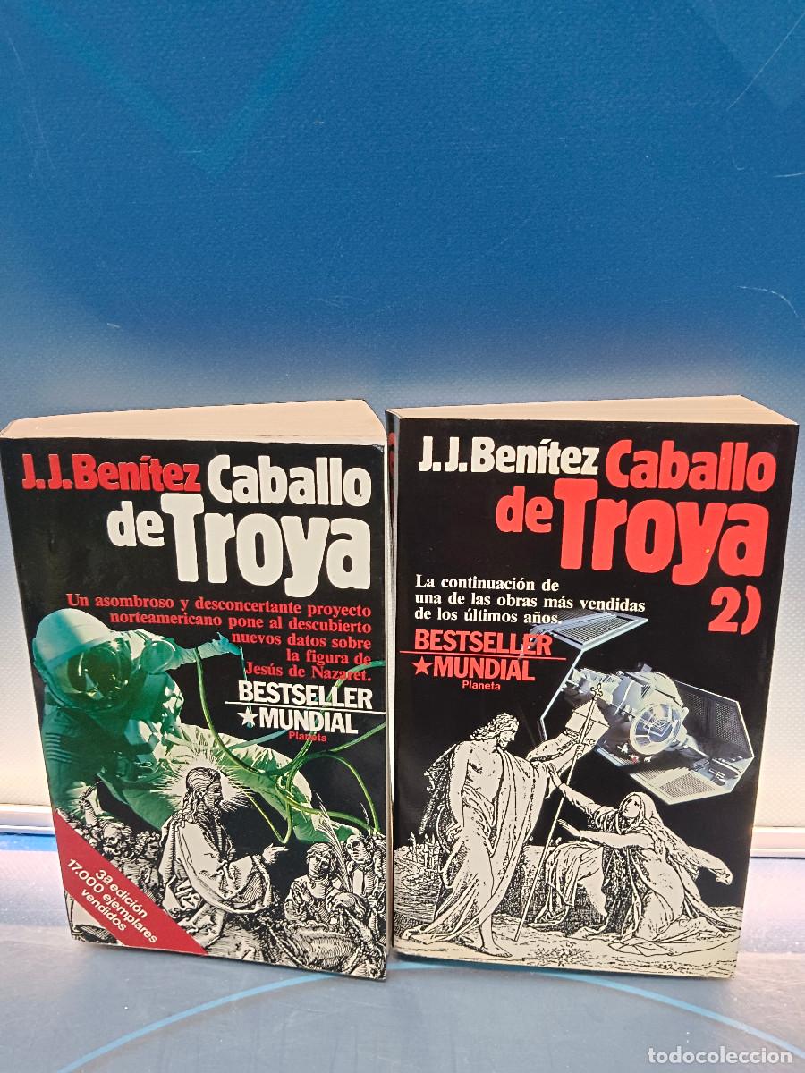Libros de segunda mano: CABALLO DE TROYA 1. EL CABALLO DE TROYA 2, dos tomos, J.J.Benitez