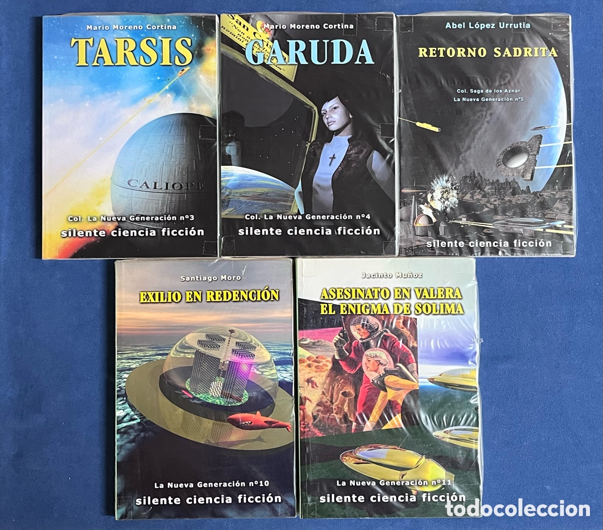 Libros de segunda mano: 14 t&iacute;tulos de la colecci&oacute;n Nueva Generaci&oacute;n Universo Saga de los Aznar Silente. Tambi&eacute;n por separado