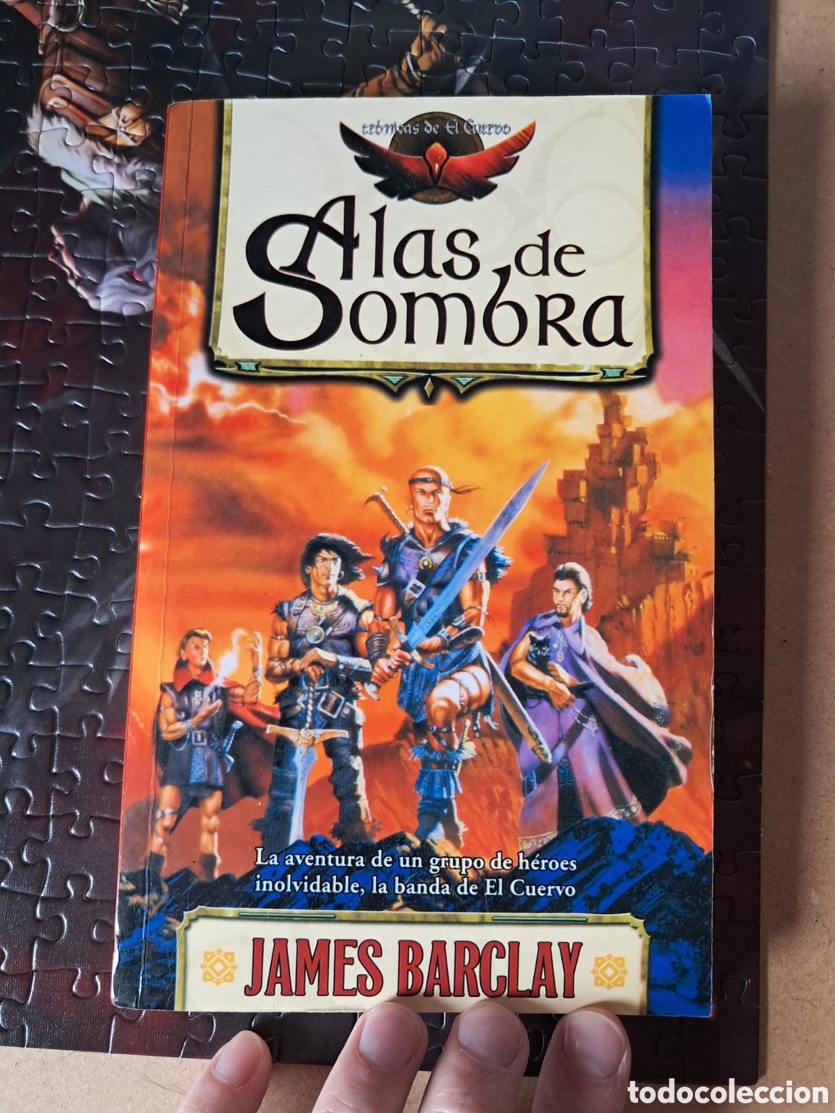 Libros de segunda mano: Novela Alas de Sombra - Cr&oacute;nicas de El Cuervo 2