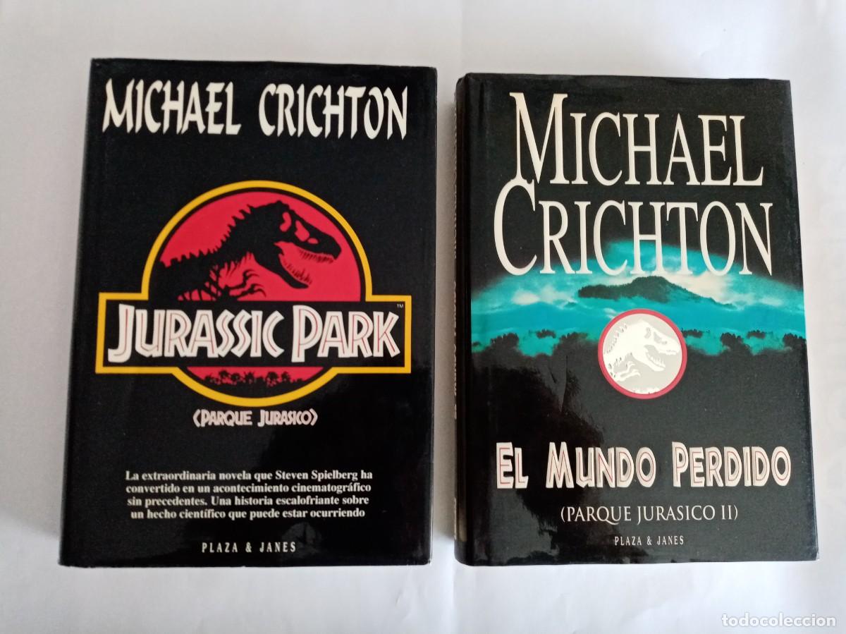 Libros de segunda mano: PARQUE JUR&Aacute;SICO / EL MUNDO PERDIDO. Michael Crichton ( PLAZA Y JANES )