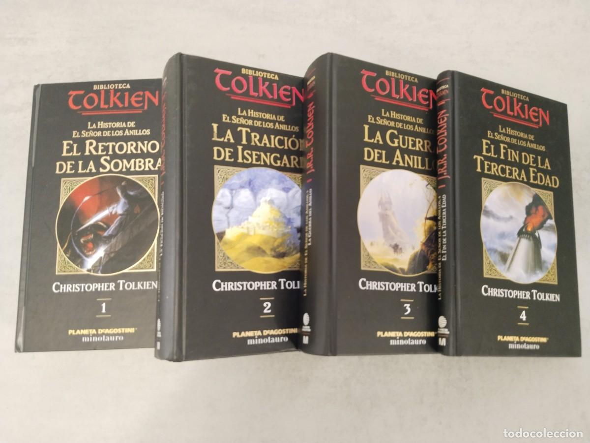 Libros de segunda mano: LA HISTORIA EL SE&Ntilde;OR DE LOS ANILLOS COMPLETA, TRAICION ISENGARD FIN TERCERA EDAD BIBLIOTECA TOLKIEN