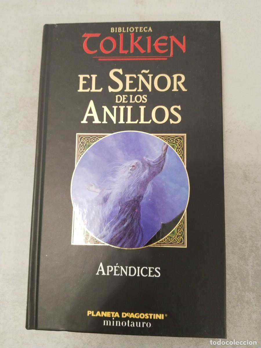 Libros de segunda mano: APENDICES EL SE&Ntilde;OR DE LOS ANILLOS BIBLIOTECA TOLKIEN PLANETA MINOTAURO TAPA DURA