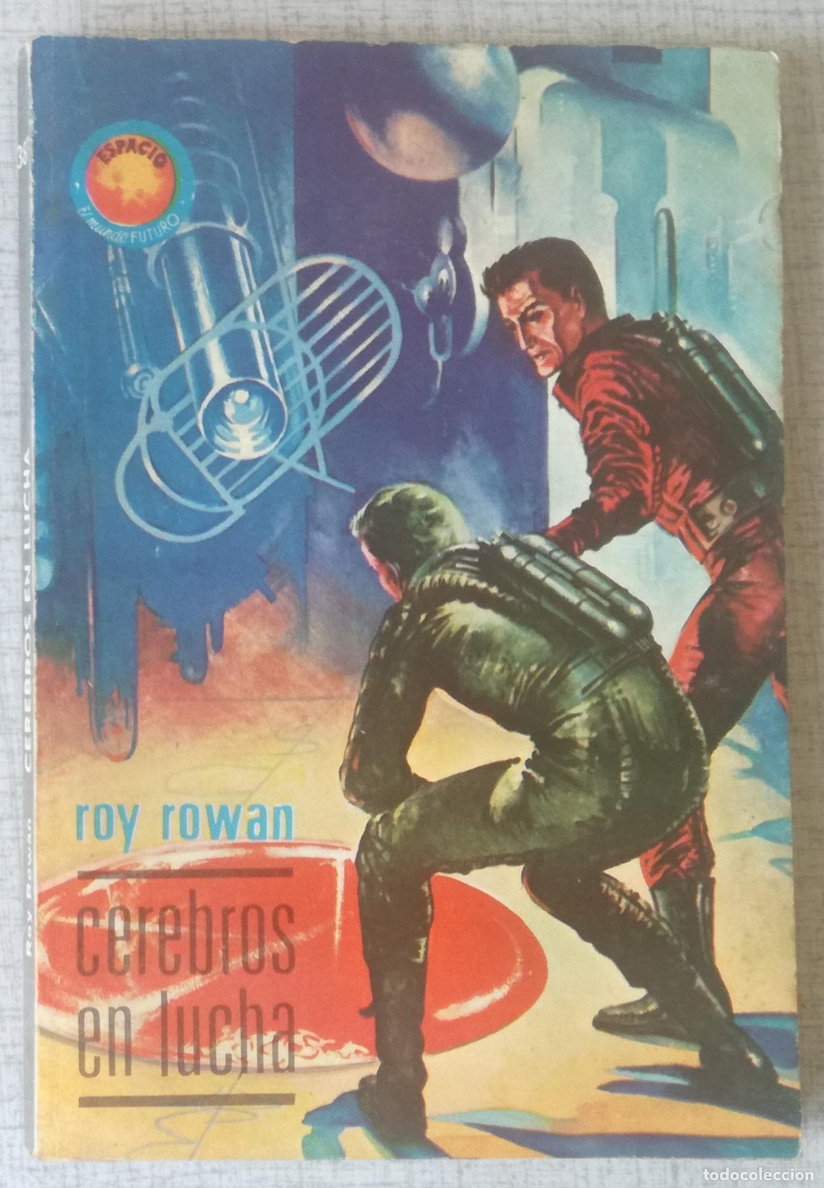 Libros de segunda mano: Bolsilibros pulp, Espacio El Mundo Futuro Toray, n&ordm; 387: Cerebros en lucha - Roy Rowan