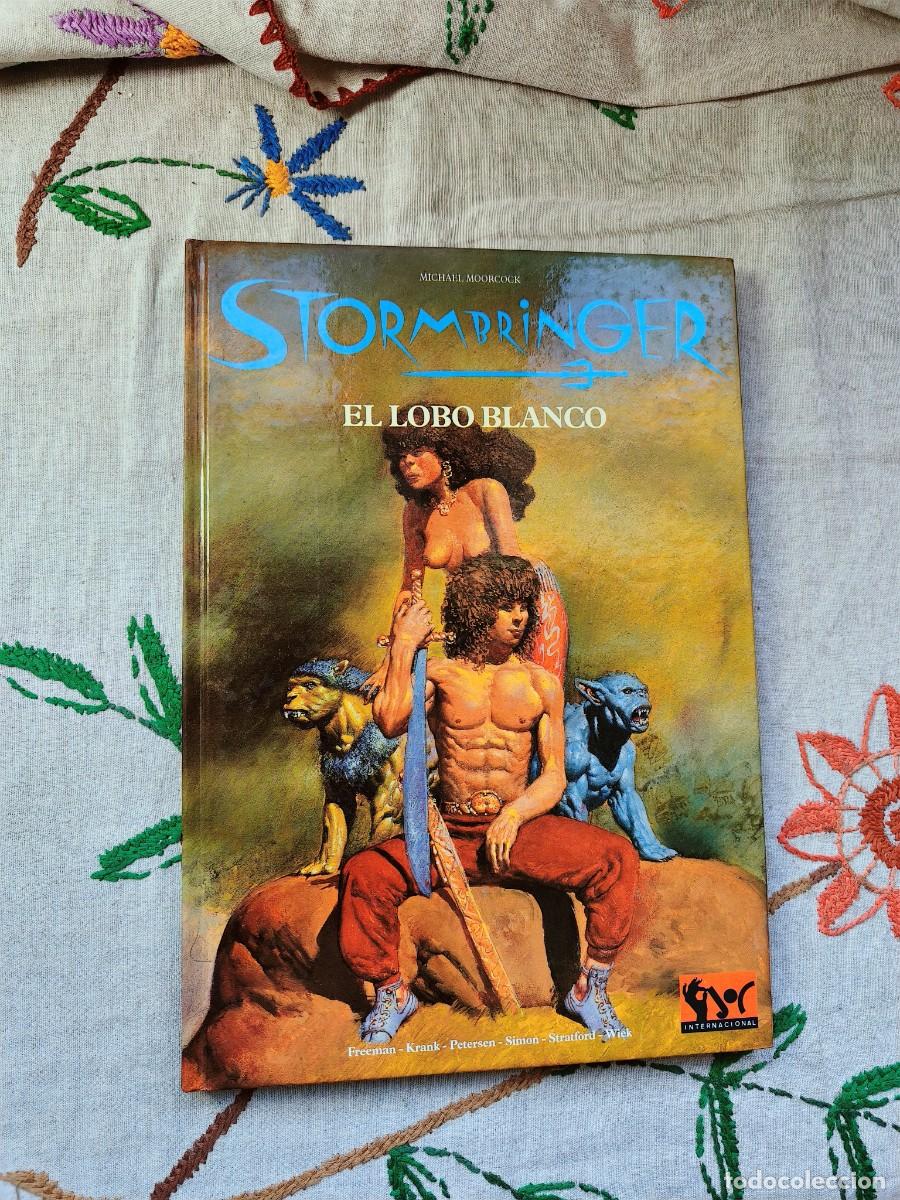 Libros de segunda mano: Stormbringer. El Lobo Blanco. Joc Internacional con la licencia de Iron Crown Enterprises. Rol.