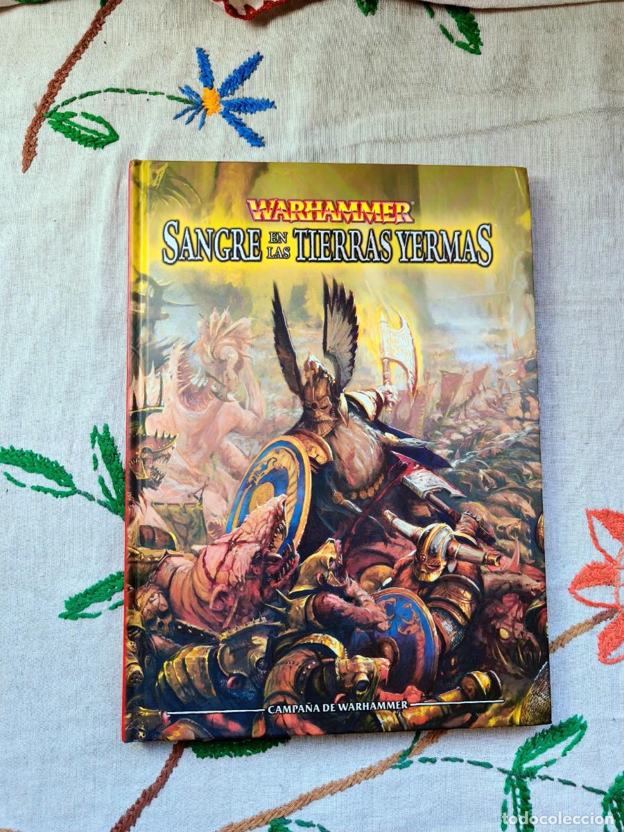 Libros de segunda mano: Sangre en las Tierras Yermas. Campa&ntilde;a. Games Workshop. Reglamento. Suplemento, Codex.