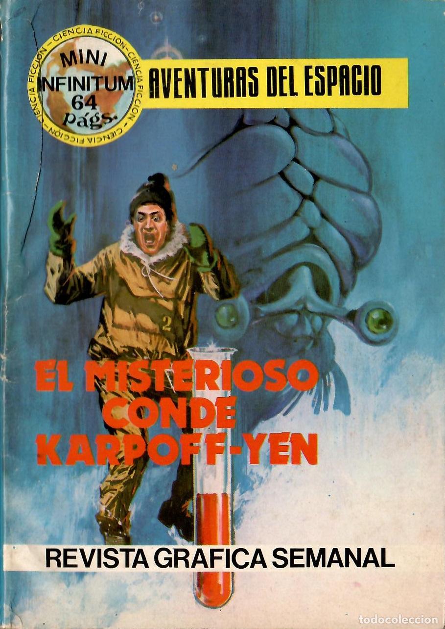 Libros de segunda mano: Bolsilibros pulp, Mini Infinitum, Producciones Editoriales, n&ordm; 51: El misterioso conde Karpoff-Yen