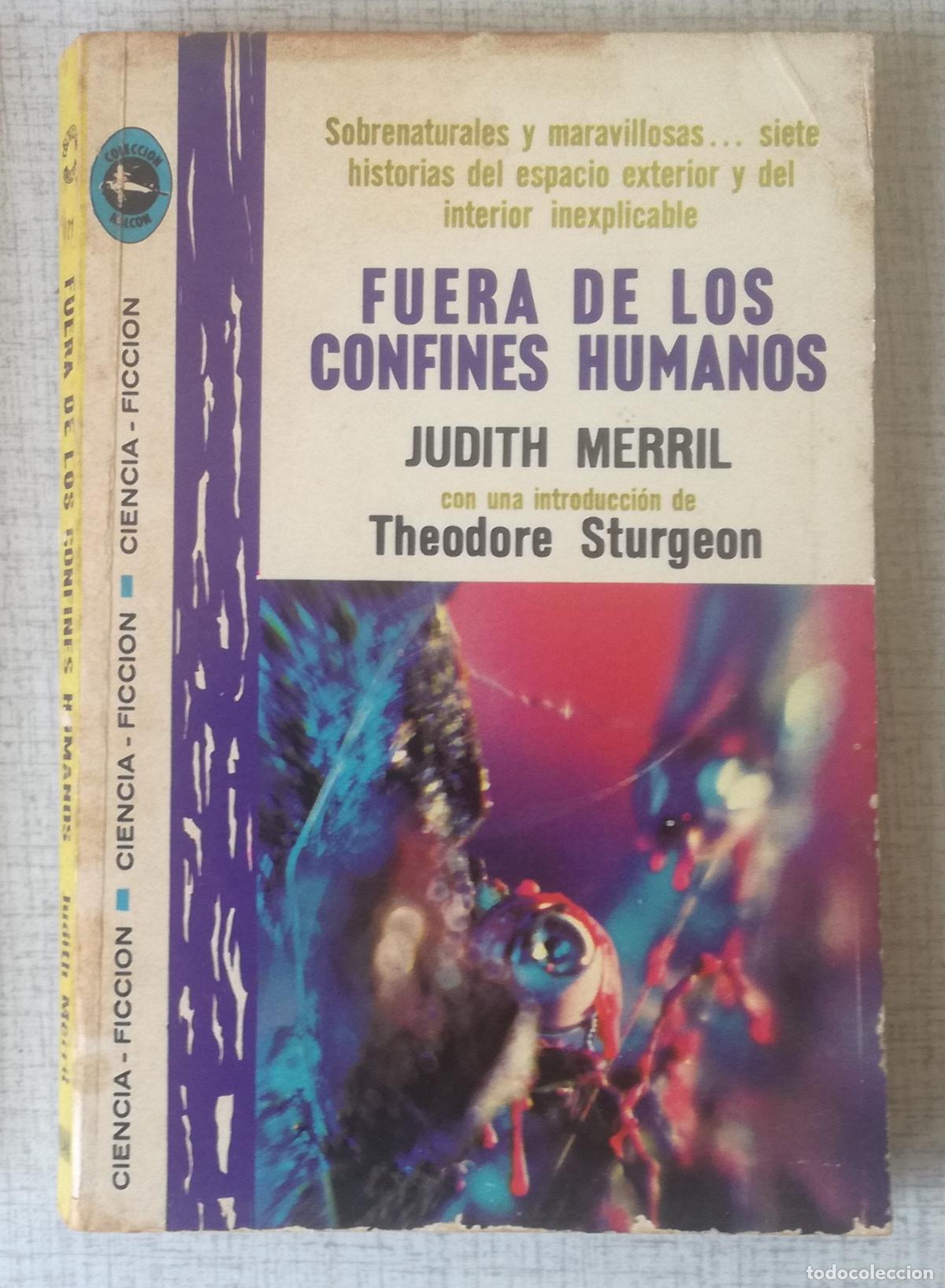 Libros de segunda mano: Fuera de los confines humanos - Judith Merril; Editorial Diana, Coleccion Halcon, n&ordm; 71