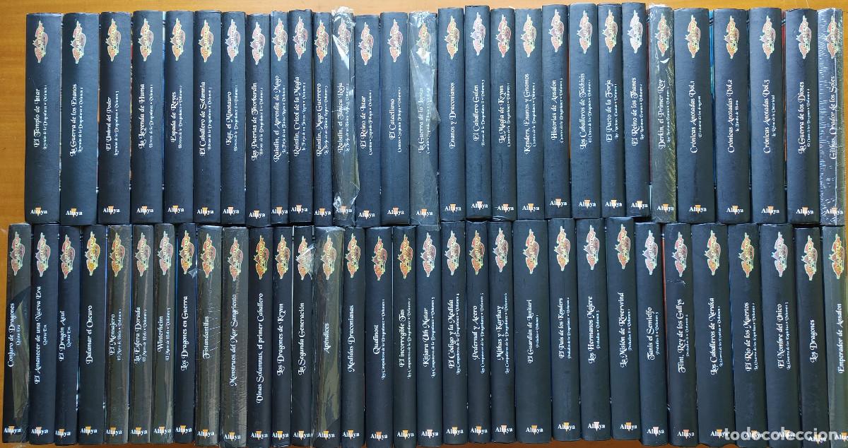 Libros de segunda mano: Colecci&oacute;n Dragonlance Completa (61 Vol&uacute;menes) Editorial Altaya 2007 en Tapa dura.