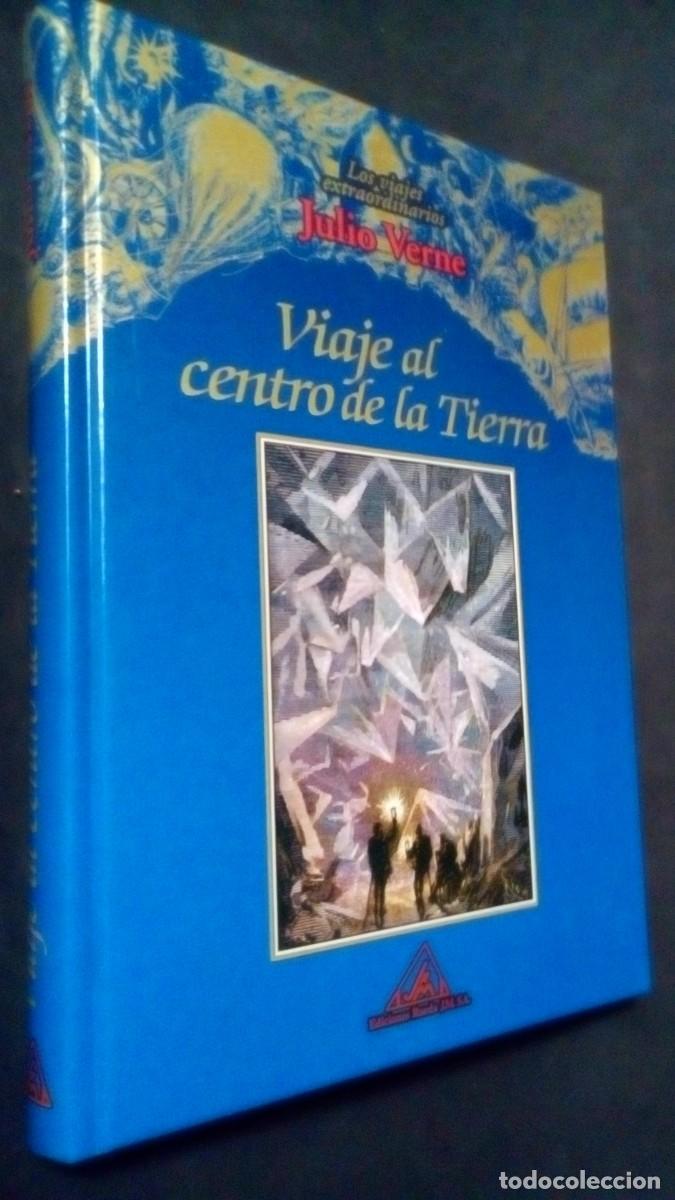 Libros de segunda mano: VIAJE AL CENTRO DE LA TIERRA-JULIO VERNE-EDICIONES RUEDA-COMO NUEVO-TAPA DURA