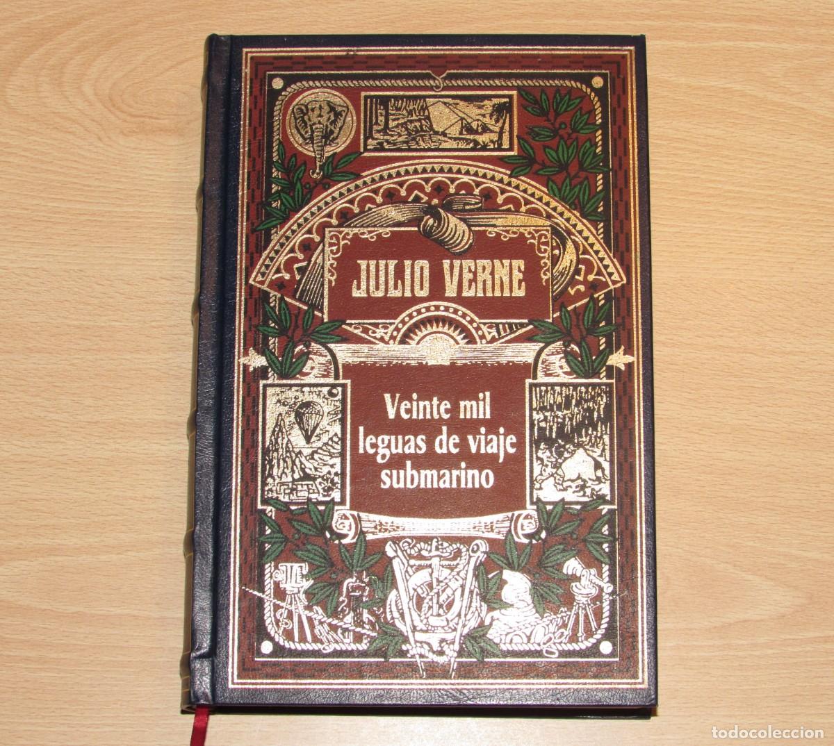 Libros de segunda mano: Veinte mil leguas de viaje submarino Julio Verne RBA 2002