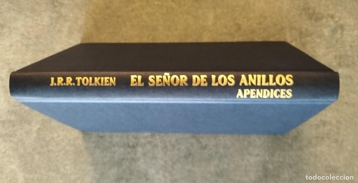 Libros de segunda mano: EL SE&Ntilde;OR DE LOS ANILLOS. AP&Eacute;NDICES - J. R. R. TOLKIEN - EDICIONES MINOTAURO (SIN SOBRECUBIERTA)