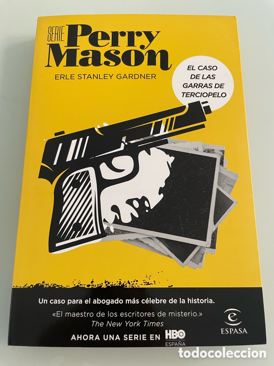 Libros de segunda mano: El caso de las garras de terciopelo. Erle Stanley Gardner. Serie Perry Mason. Espasa.