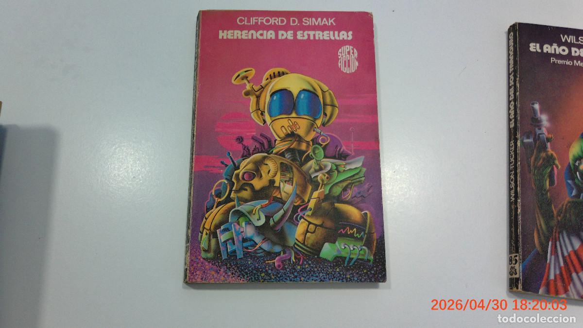 Libros de segunda mano: MARTINEZ ROCA CIENCIA FICCION HERENCIA DE ESTRELLAS SIMAK SUPER FICCION