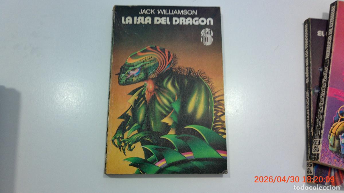 Libros de segunda mano: MARTINEZ ROCA CIENCIA FICCION JACK WILLIAMSON LA ISLA DEL DRAGON SUPER FICCION