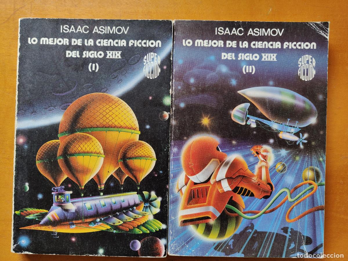 Libros de segunda mano: Lo mejor de la Ciencia Ficci&oacute;n del siglo XIX I & II Colecci&oacute;n Super ficci&oacute;n Mart&iacute;nez Roca N&ordm; 78 y 79