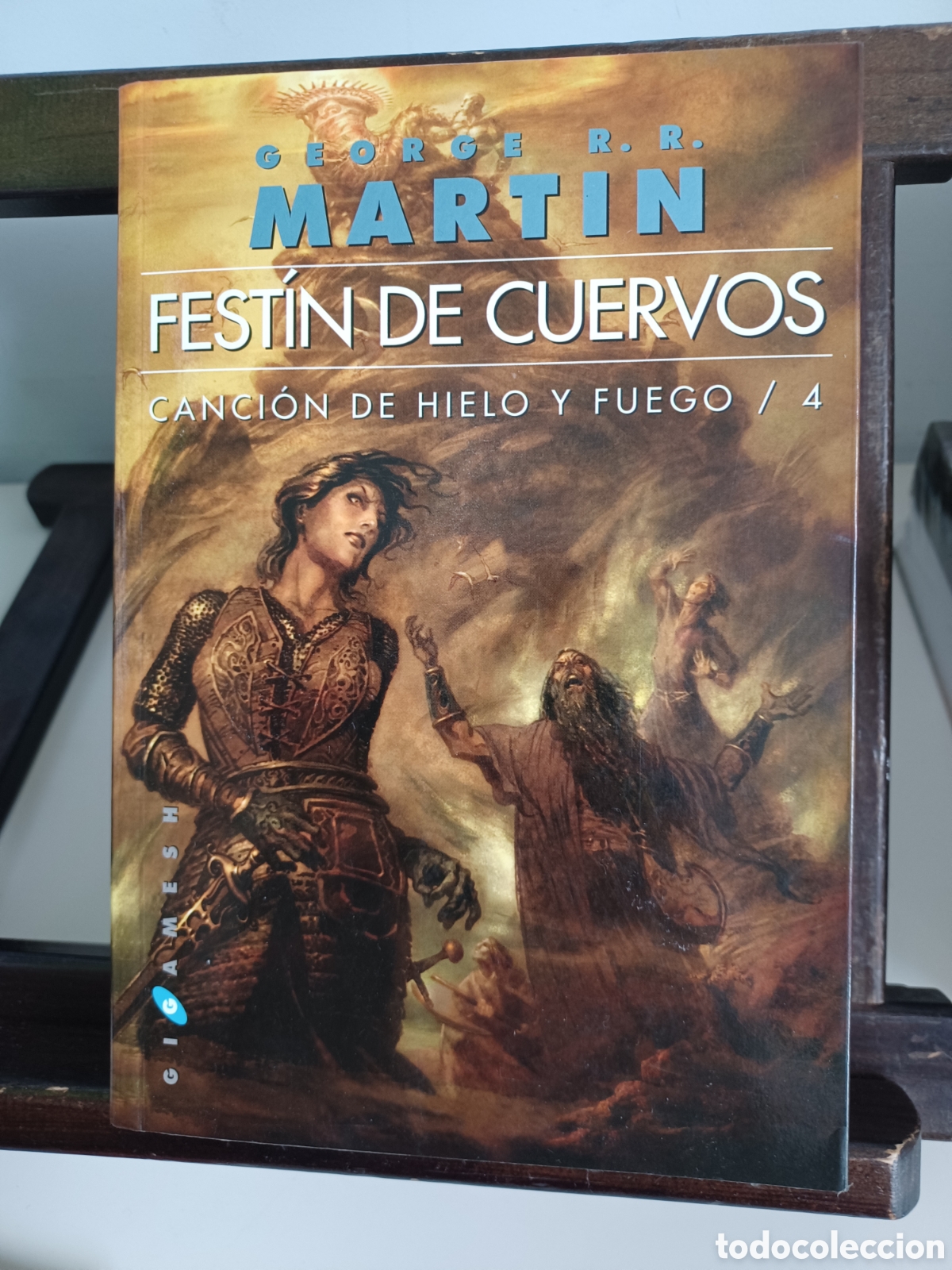 Libros de segunda mano: Fest&iacute;n de cuervos/ Canci&oacute;n de hielo y fuego 4/ George R. R. Martin/ Excelente estado