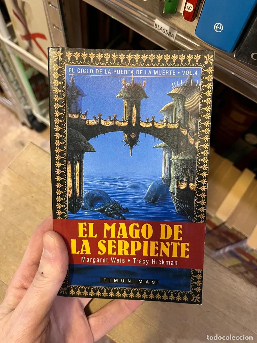 Libros de segunda mano: BLAS58A EL MAGO DE LA SERPIENTE Margaret Weis . Tracy Hickman TIMUN MAS
