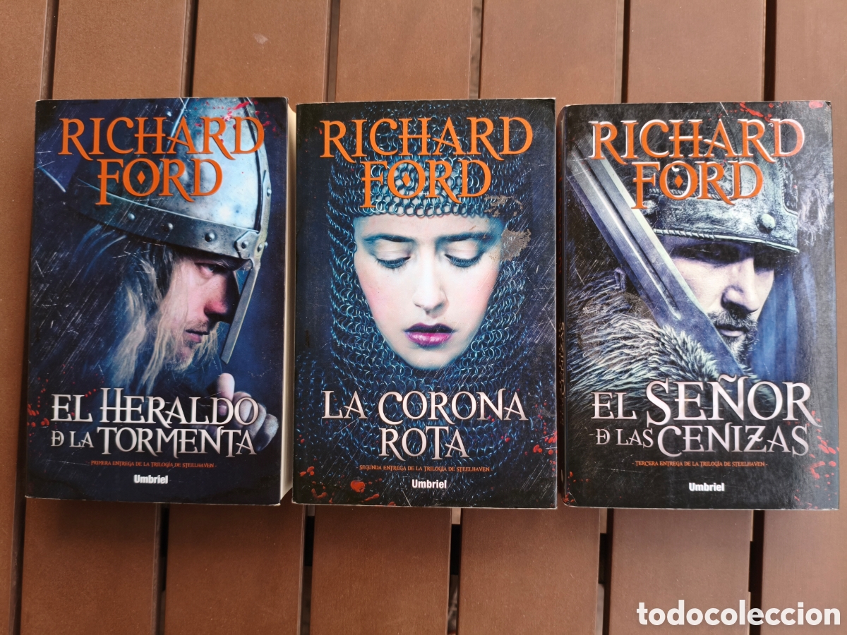 Libros de segunda mano: 962 - Trilog&iacute;a Steelhaven de Richard Ford