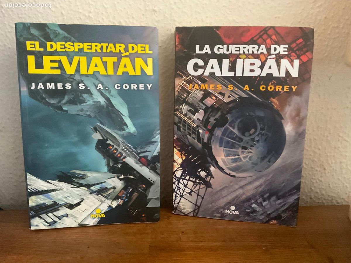 Second hand books: EL DESPERTAR DE LEVIAT&Aacute;N + LA GUERRA DE CALIBAN - JAMES S.A. COREY - NOVA / EDICIONES B
